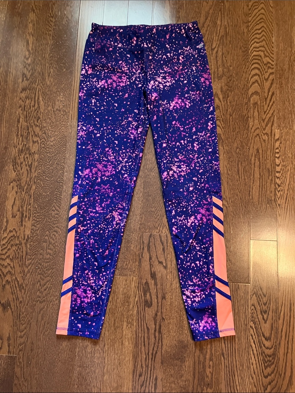 Kids Purple & Pink CHAMPION Active Leggings & FREE lip gloss & headbands:):)